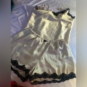 Gold Jogè Satin Sleep Set